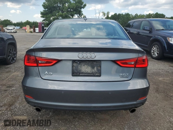 2015 Audi S3 2.0T Premium Plus with VIN WAUBFGFF0F1119422, listed as a Copart auction lot 61335543 with 104,695 mi miles. Bid and sale history available at carsss.com. Image 6.