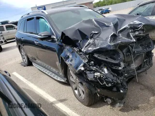 2020 Mercedes-Benz GLS 450 with VIN 4JGFF5KE9LA187456, listed as a Copart auction lot 46255613 with 49,592 mi miles and Salvage Title. Bid and sale history available at DreamBid. Image 4.