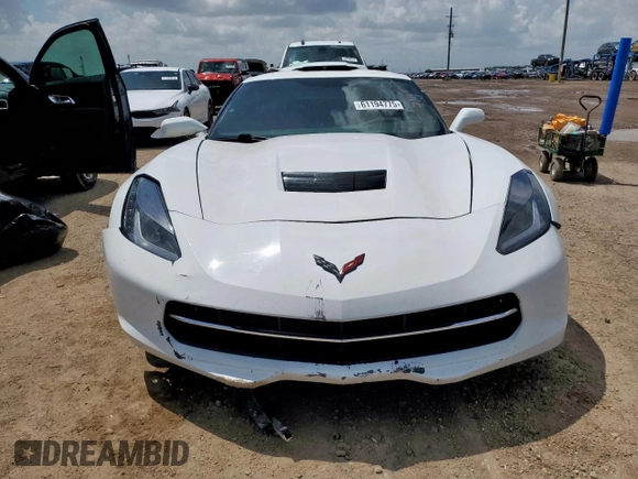 2017 Chevrolet Corvette 1LT with VIN 1G1YB2D74H5124019, listed as a Copart auction lot 61194775 with Not provided miles and Clean title. Bid and sale history available at DreamBid. Image 5.