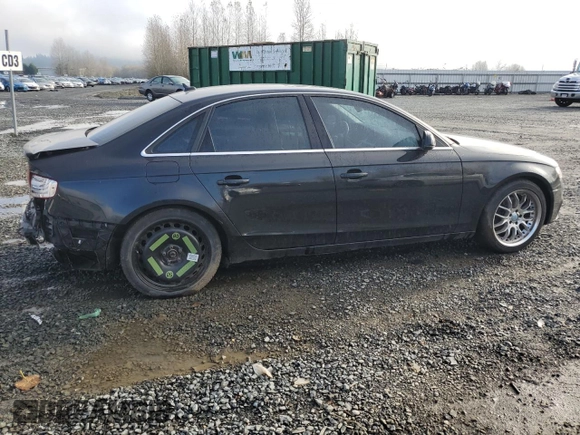 2011 Audi A4 Prestige z VIN WAUKFAFLXBN033170, wystawiony jako Copart lot #81143614 z przebiegiem 185 133 mil mil oraz Szkoda całkowita • Salvage title. Historia ofert i sprzedaży dostępna na DreamBid. Obrazek 3.