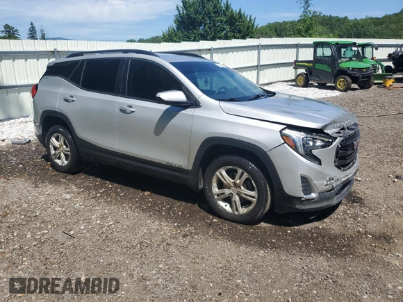 2019 GMC Terrain SLE with VIN 3GKALTEV4KL111016, listed as a Copart auction lot 62957055 with 95,257 mi miles and Clean title. Bid and sale history available at DreamBid. Image 4.