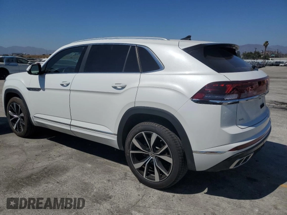 2024 Volkswagen Atlas SEL R-Line with VIN 1V2AE2CA5RC235798, listed as a Copart auction lot 64090595 with 1,310 mi miles and Salvage title. Bid and sale history available at DreamBid. Image 2.