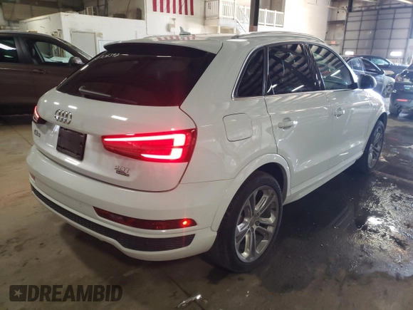 2016 Audi Q3 Prestige with VIN WA1GFCFS8GR023162, listed as a Copart auction lot 56706392 with 60,043 mi miles. Bid and sale history available at carsss.com. Image 4.