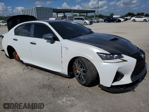2016 Lexus GS F z VIN JTHBP1BL3GA000160, wystawiony jako Copart lot #61069335 z przebiegiem 82 341 mil mil oraz Szkoda całkowita • Salvage title. Historia ofert i sprzedaży dostępna na DreamBid. Obrazek 4.