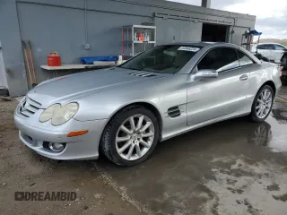 2007 Mercedes-Benz SL 550 z VIN WDBSK71F27F124405, wystawiony jako Copart lot #84946224 z przebiegiem 119 606 mil mil oraz Czysty tytuł • Clean title. Historia ofert i sprzedaży dostępna na DreamBid. Obrazek 1.
