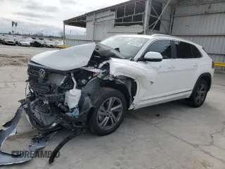 2024 Volkswagen Atlas SEL R-Line with VIN 1V2AE2CA5RC235798, listed as a Copart auction lot 46347495 with 1,306 mi miles and Salvage title. Bid and sale history available at DreamBid. Image 1.
