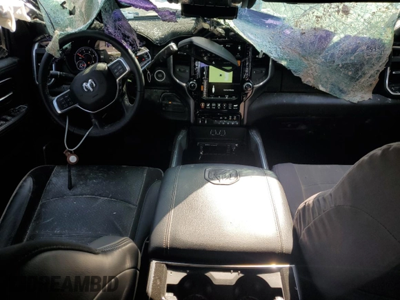 2020 Ram 2500 Laramie with VIN 3C6UR5NL8LG274089, listed as a Copart auction lot 55330195 with 24,551 mi miles and Salvage title. Bid and sale history available at DreamBid. Image 8.