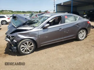 2018 Acura ILX Premium with VIN 19UDE2F78JA008959, listed as a Copart auction lot 61077195 with Not provided miles and Salvage title. Bid and sale history available at DreamBid. Image 1.