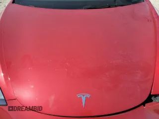 2023 Tesla Model 3 with VIN 5YJ3E1EA3PF698265, listed as a Copart auction lot 53067455 with 12,192 mi miles and Salvage title. Bid and sale history available at DreamBid. Image 12.