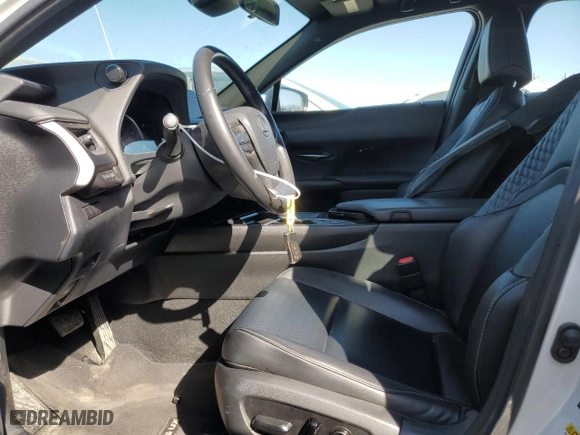 2019 Lexus UX with VIN JTHY3JBH7K2004720, listed as a Copart auction lot 46538585 with NaN miles and Salvage Title. Bid and sale history available at carsss.com. Image 7.