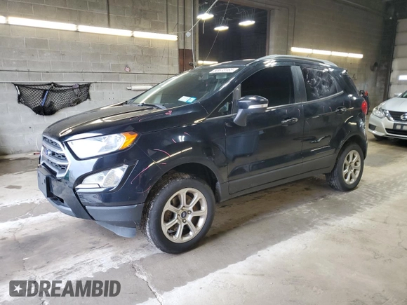 2020 Ford EcoSport SE with VIN MAJ6S3GL8LC335537, listed as a Copart auction lot 53673165 with 55,313 mi miles and Salvage Title. Bid and sale history available at DreamBid. Image 1.
