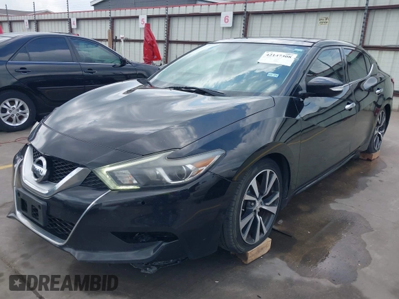 2017 Nissan Maxima SV with VIN 1N4AA6AP2HC401856, listed as a IAAI auction lot 42147308 with 195,992 mi miles and . Bid and sale history available at DreamBid. Image 22.