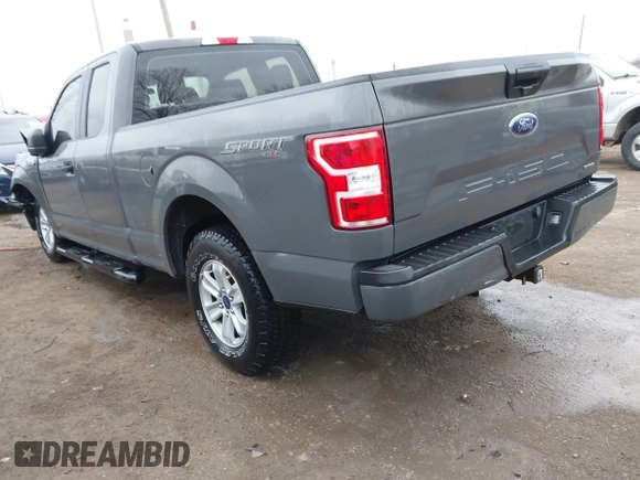 2018 Ford F-150 XL with VIN 1FTEX1EP1JFB25097, listed as a IAAI auction lot 41820009 with 137,138 mi miles and . Bid and sale history available at DreamBid. Image 3.