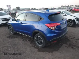 2018 Honda HR-V EX-L Navi with VIN 3CZRU5H75JM702110, listed as a IAAI auction lot 41005796 with 97,103 mi miles. Bid and sale history available at carsss.com. Image 3.