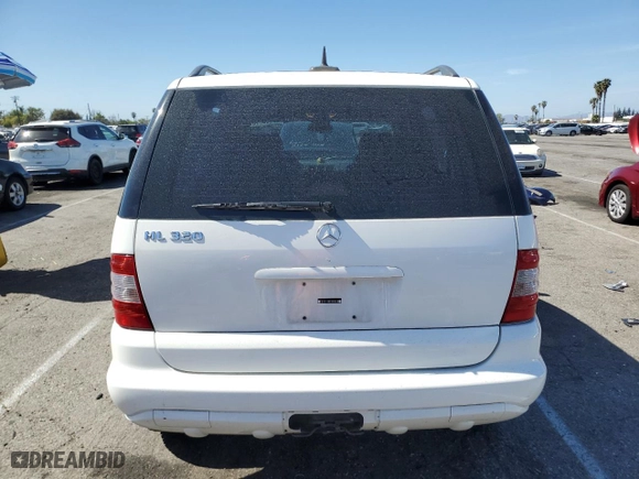 2002 Mercedes-Benz M-Class with VIN 4JGAB54E12A318056, listed as a Copart auction lot 47465095 with 176,355 mi miles and Salvage Title. Bid and sale history available at carsss.com. Image 6.