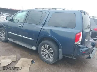 2015 Nissan Armada SV with VIN 5N1BA0ND7FN612818, listed as a IAAI auction lot 41459324 with 100,326 mi miles. Bid and sale history available at carsss.com. Image 3.