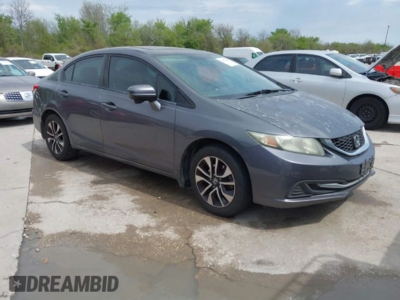 2014 Honda Civic Sedan EX with VIN 19XFB2F88EE083124, listed as a IAAI auction lot 41897043 with 141,407 mi miles. Bid and sale history available at carsss.com. Image 1.