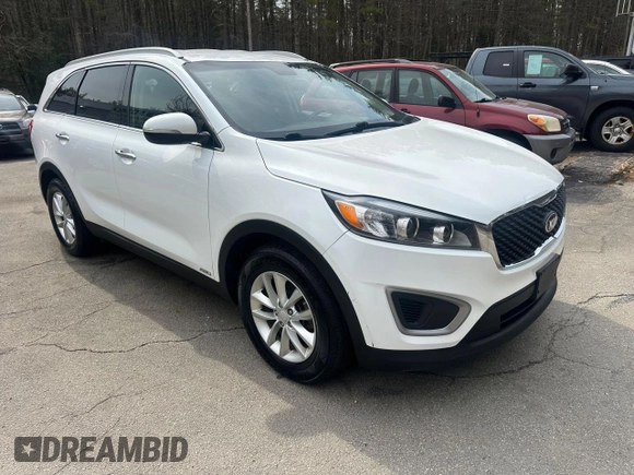 2018 Kia Sorento LX with VIN 5XYPGDA30JG347351, listed as a Copart auction lot 54516085 with 134,258 mi miles and Clean Title. Bid and sale history available at carsss.com. Image 1.