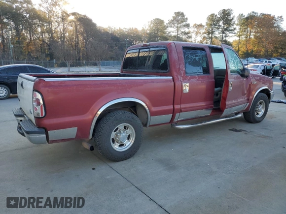 2001 Ford Super Duty F-250 XL with VIN 1FTNW20L21EB21224, listed as a Copart auction lot 81508664 with 167,027 mi miles and Salvage Title. Bid and sale history available at carsss.com. Image 3.