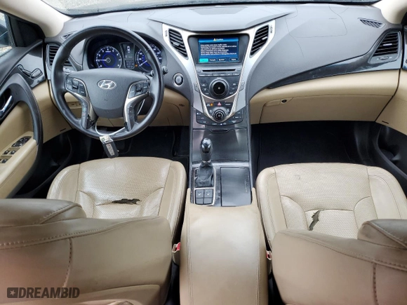 2013 Hyundai Azera with VIN KMHFG4JG5DA218746, listed as a Copart auction lot 72561934 with 75,663 mi miles and Salvage Title. Bid and sale history available at carsss.com. Image 8.