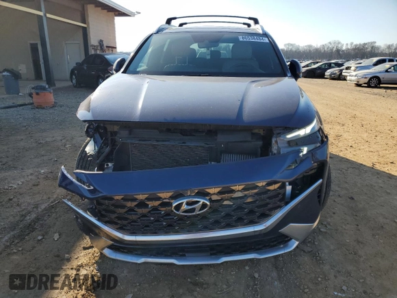 2022 Hyundai Santa Fe Calligraphy with VIN 5NMS54AL6NH428835, listed as a Copart auction lot 86538484 with 34,154 mi miles and Salvage Title. Bid and sale history available at carsss.com. Image 5.