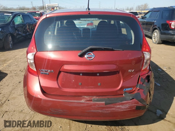 2016 Nissan Note S with VIN 3N1CE2CP5GL361971, listed as a Copart auction lot 54199425 with 81,263 mi miles and Clean Title. Bid and sale history available at DreamBid. Image 6.