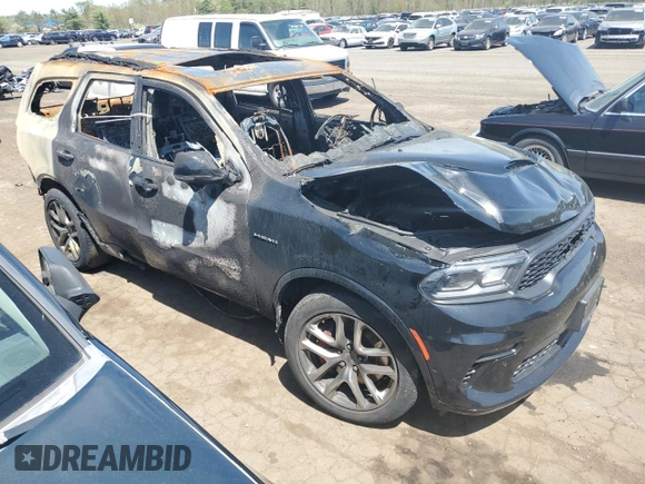 2023 Dodge Durango R/T Plus with VIN 1C4SDJCT3PC629656, listed as a Copart auction lot 53439705 with Not provided miles and Non repairable. Bid and sale history available at DreamBid. Image 4.