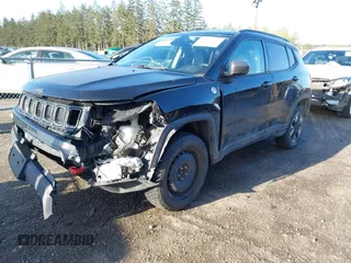 2018 Jeep Compass Trailhawk with VIN 3C4NJDDB1JT234867, listed as a IAAI auction lot 41996425 with 103,567 mi miles and . Bid and sale history available at carsss.com. Image 17.