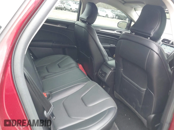 2017 Ford Fusion Titanium with VIN 3FA6P0K96HR211741, listed as a IAAI auction lot 41913350 with 51,707 mi miles. Bid and sale history available at carsss.com. Image 8.