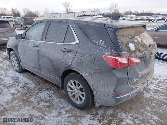 2020 Chevrolet Equinox LT with VIN 3GNAXJEV0LS543296, listed as a IAAI auction lot 41283496 with 100,119 mi miles. Bid and sale history available at carsss.com. Image 3.