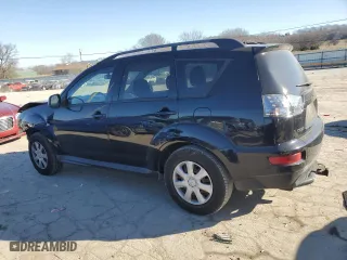 2012 Mitsubishi Outlander ES with VIN JA4AS2AWXCU000737, listed as a Copart auction lot 70367484 with 222,412 mi miles and Salvage Title. Bid and sale history available at carsss.com. Image 2.