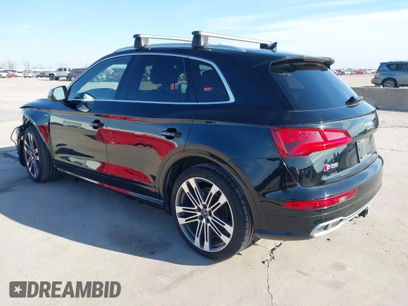 2018 Audi SQ5 Prestige with VIN WA1C4AFY5J2056973, listed as a IAAI auction lot 41359961 with 83,780 mi miles. Bid and sale history available at carsss.com. Image 3.