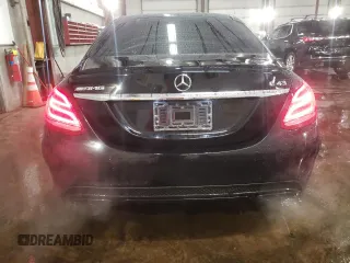 2017 Mercedes-Benz C 43 AMG with VIN 55SWF6EB3HU223800, listed as a Copart auction lot 42939435 with 102,460 mi miles and Salvage Title. Bid and sale history available at DreamBid. Image 6.