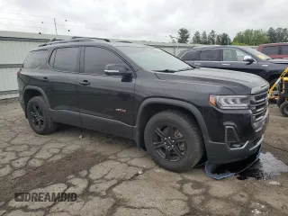2021 GMC Acadia AT4 with VIN 1GKKNLLS5MZ168635, listed as a Copart auction lot 55988445 with 106,777 mi miles and Salvage title. Bid and sale history available at DreamBid. Image 4.