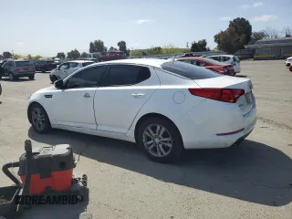 2013 Kia Optima LX z VIN 5XXGM4A76DG206790, wystawiony jako Copart lot #54222565 z przebiegiem 133 077 mil mil oraz Szkoda całkowita • Salvage title. Historia ofert i sprzedaży dostępna na DreamBid. Obrazek 2.