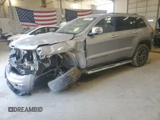 2018 Jeep Grand Cherokee Limited with VIN 1C4RJFBG7JC505793, listed as a Copart auction lot 50818295 with 57,345 mi miles and Salvage Title. Bid and sale history available at carsss.com. Image 1.
