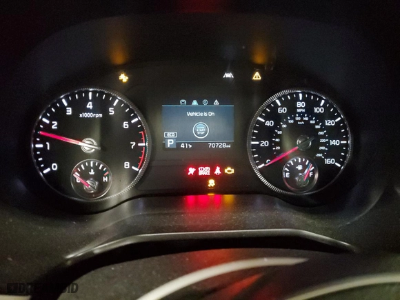 2021 Kia Telluride S with VIN 5XYP6DHCXMG108659, listed as a Copart auction lot 47137985 with 70,728 mi miles and Salvage Title. Bid and sale history available at carsss.com. Image 10.