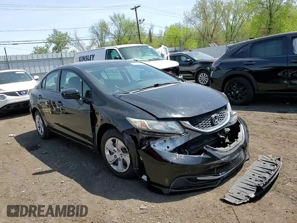2014 Honda Civic LX z VIN 19XFB2F58EE260521, wystawiony jako Copart lot #55211935 z przebiegiem 184 439 mil mil oraz Szkoda całkowita • Salvage title. Historia ofert i sprzedaży dostępna na DreamBid. Obrazek 13.