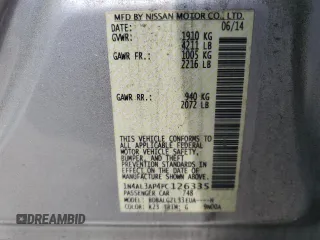 2015 Nissan Altima 2.5 z VIN 1N4AL3AP4FC126335, wystawiony jako Copart lot #58576515 z przebiegiem 88 344 mil mil oraz Szkoda całkowita • Salvage title. Historia ofert i sprzedaży dostępna na DreamBid. Obrazek 13.