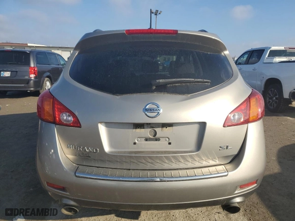 2010 Nissan Murano S with VIN JN8AZ1MU0AW008292, listed as a Copart auction lot 48413265 with 180,949 mi miles and Salvage Title. Bid and sale history available at carsss.com. Image 6.
