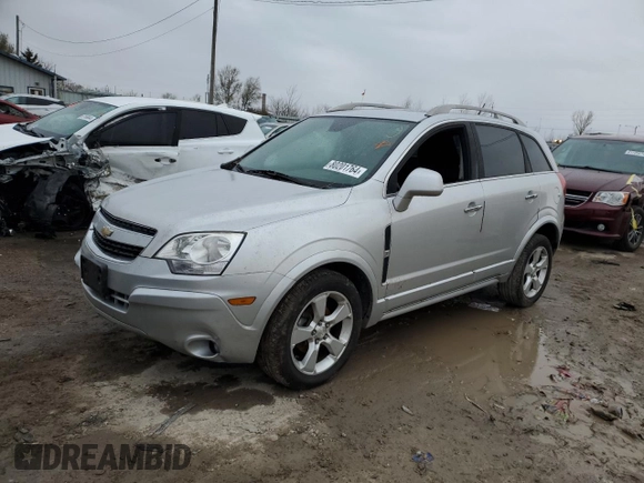 2014 Chevrolet Captiva Sport LT with VIN 3GNAL3EK7ES659238, listed as a Copart auction lot 80201764 with 79,752 mi miles and Salvage Title. Bid and sale history available at DreamBid. Image 1.