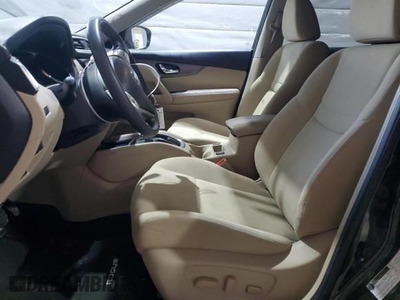 2016 Nissan Rogue SV with VIN KNMAT2MV5GP644107, listed as a Copart auction lot 51036385 with 35,066 mi miles and Salvage Title. Bid and sale history available at DreamBid. Image 7.