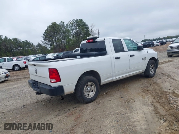 2020 Ram 1500 Classic Tradesman with VIN 1C6RR6FG9LS128953, listed as a IAAI auction lot 41813742 with 167,328 mi miles. Bid and sale history available at carsss.com. Image 4.