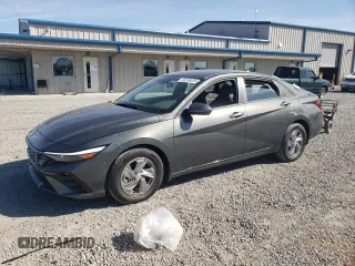 2025 Hyundai Elantra SE with VIN KMHLL4DG1SU950720, listed as a Copart auction lot 50268535 with 861 mi miles and Salvage title. Bid and sale history available at DreamBid. Image 1.