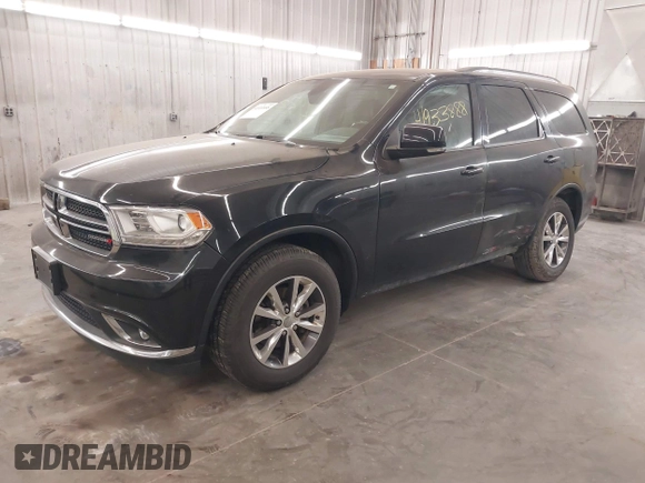 2016 Dodge Durango Limited with VIN 1C4RDJDGXGC331069, listed as a IAAI auction lot 41933888 with 164,147 mi miles and . Bid and sale history available at DreamBid. Image 18.