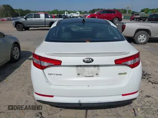 2012 Kia Optima Hybrid with VIN KNAGM4AD9C5033272, listed as a IAAI auction lot 42014808 with 173,740 mi miles. Bid and sale history available at carsss.com. Image 15.