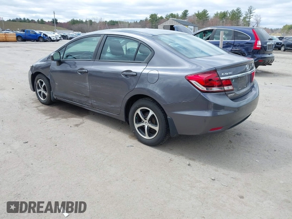 2015 Honda Civic Sedan SE with VIN 2HGFB2F79FH538335, listed as a IAAI auction lot 42049134 with 51,478 mi miles. Bid and sale history available at carsss.com. Image 3.