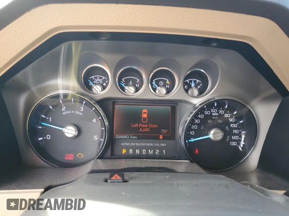 2011 Ford F-350 XL with VIN 1FT8W3BT8BEA14650, listed as a Copart auction lot 77662334 with 338,883 mi miles and Salvage title. Bid and sale history available at DreamBid. Image 9.