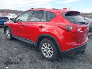 2015 Mazda CX-5 Touring with VIN JM3KE2CY7F0533731, listed as a IAAI auction lot 41876211 with 1 mi miles. Bid and sale history available at carsss.com. Image 3.