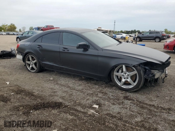 2012 Mercedes-Benz CLS-Class CLS 550 with VIN WDDLJ9BB7CA044840, listed as a Copart auction lot 72054594 with 105,637 mi miles and Clean Title. Bid and sale history available at carsss.com. Image 4.